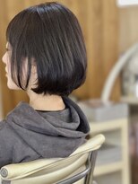 トランクサロンカッパード&nbsp;大人ぱっつんボブ/ヴィラロドラカラー/水素トリートメント