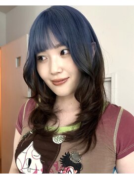 カシェル トウキョウ(Cashel Tokyo) ネイビーブルー×ブラウン/ルーツカラー