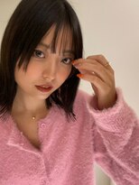 ブランコ 表参道(BLANCO)&nbsp;表参道/イメチェン/ピンクベージュ/アンブレラカラー/前髪