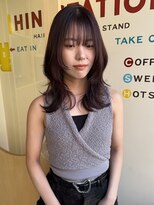 ヒントステーション(HINTSTATION)&nbsp;〈浅草 半個室〉ハッシュカット×カシスレッド