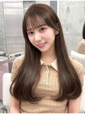 大人ガーリー◇まとまるローレイヤーカット&ショコラブラウン