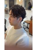 横浜★メンズシャドウパーマメンズかっと