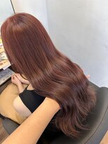 マリアバイアフロート(Maria by AFLOAT)&nbsp;〈藤間〉ブリーチなしピンクベージュ/モテ髪/大人かわいい
