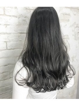 プライズ アイリス 池袋東口店(prize Iris) 黒髪ダークグレージュロングヘア prizeiris池袋東口店