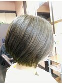 大人ショートボブ