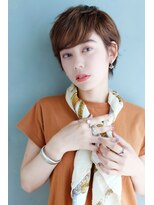 ネオリーブ クーロ(Neolive curro)&nbsp;大人の女性にピッタリな耳かけサイドパートのショートスタイル♪