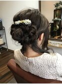 お呼ばれに最適なオシャレアレンジ^_^