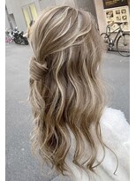 ピヨン 心斎橋(piLLon)&nbsp;3Dハイライトカラー☆パールベージュ