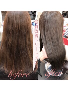 ミシェリー(misherry) ♪misherry ［髪質改善］小顔 オリーブカラー♪