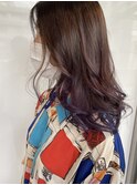 レイヤーカット×バレイヤージュカラー