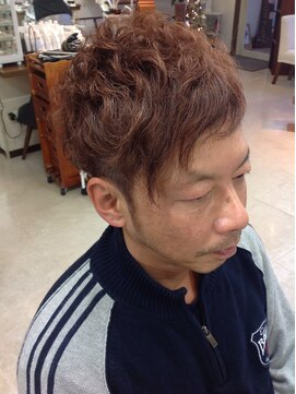 コアフィールフィス(COIFFURE fils) 【見附 今町】無造作パーマ アシメバング