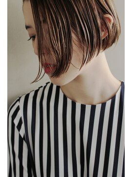 ナヌークカフラ(nanuk kafla) 【nanuk※SANO】軽めボブ×大人ハイトーンベージュ