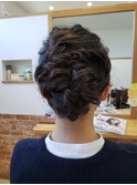 ヘアアレンジ×編み込みヘア♪
