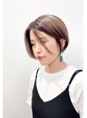 【松戸 藤原】大人かわいい丸みボブ