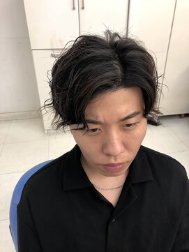 ヘア ナヴォーナ 大浦店(hair NAVONA) ミックスセンターパート