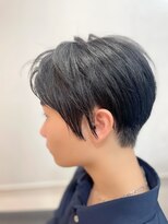 フェリーチェ(felice)&nbsp;マッシュメンズカット×ブルーブラック