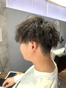 ワンカバー(one cover) マッシュ × ツイストスパイラルパーマ