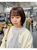 (((蜃気楼)))ウルフボブとチョコレートブラウン