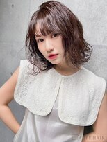 オーブ ヘアー ソレイユ 福岡千早店(AUBE HAIR soleil) 20代・30代_大人可愛い/ニュアンスパーマ風ヘア