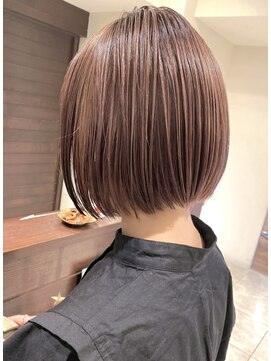 ジャム(Jam) 人気のミニボブ×まろやかブラウンカラー★中村大輔