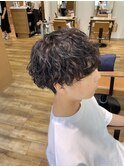 波巻きパーマのウェーブマッシュ☆