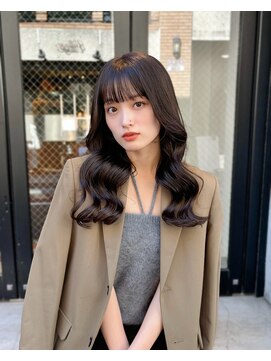 アンアミ キチジョウジ(Un ami Kichijoji) 韓国風コテ巻きパーマ×アッシュベージュデジタルパーマ髪質改善
