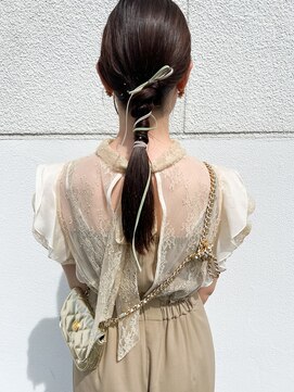 インビテーション 名古屋(invitation) ローポニーアレンジ