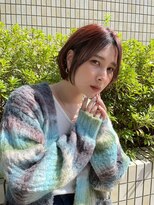 クラン(Chlan)&nbsp;ショート×ひし形 ×愛されチェリーピンク