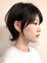 トレヘアー 京都 烏丸(tRe hair)&nbsp;ショートウルフ　オージュア