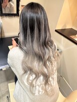 パパドゥー笛吹店(PaPaDoo)&nbsp;エクステで作るバレイヤージュ