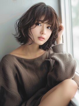 アルトリスト(Altruist Aging×HAIR&SPA) ☆イメチェンピンクベージュアンブレラカラー前髪クールショート