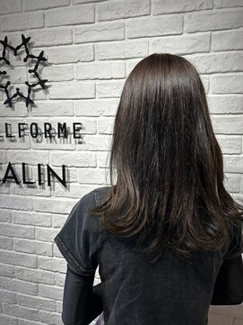 ヘア スパ ビューティー エールフォルム(HAIR SPA BEAUTY YELLFORME) ダークモカ×無造作ルーズ巻き