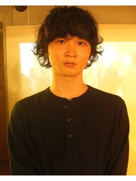 ノラジャーニー(NORA Journey) メンズボブウルフメンズミディアムレイヤーカットメンズウルフ