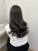 イオエ(ioe)&nbsp;黒髪/ボブルフ/ネビージュ/小顔/ワンレン/髪質改善/グレージュ