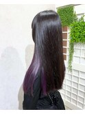 黒髪姫カットインナーパープルゴシックロリータ～糸ito～HIRO