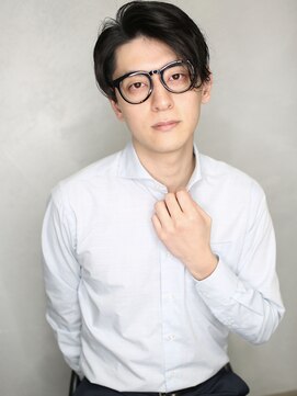 バース(BIRTH) 天神【BIRTH】ビジネスヘア×コンマヘア×ブルーブラック　6