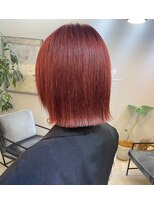 ジエクト ヴィシア(The Ect VIXIA) チェリーレッド/ワインレッド/刈上げボブ