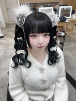 イベントヘアセット/ヘアメ/アイドルヘア/アイドル前髪/原宿