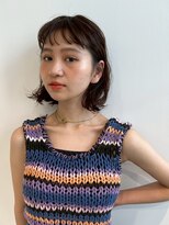 エディット トウキョウ(e.dit tokyo)&nbsp;【e.dit tokyo macoto】ボブ透明感カラーふんわりボブ