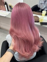 リトバイトゥルークリエイション 大宮(Re:to by True Creation)&nbsp;【大人かわいい】ベリーピンク×波巻きロング