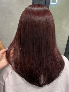 シャルムバイケンジ(Charm.by KENJE) 赤髪/艶髪/髪質改善/レッドカラー/レイヤーカット