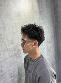 スパイキーピンパーマ
