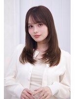 ルーシー 川越(LUCEY)&nbsp;韓国ヘア/海外風レイヤー/レイヤーカット/ミディアム/髪質改善