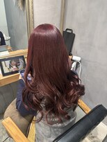 スイート ヘアデザイン(Suite HAIR DESIGN)&nbsp;ハッシュカット×カシスレッド