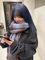 ソル 栄矢場町(SOL) くすみブルー/1ブリーチ/ブルー