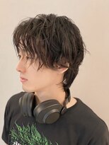 ビアンコ(bianco produce by L'Aube)&nbsp;メンズ　ウルフ　シャドウパーマ　ネオウルフ　無造作