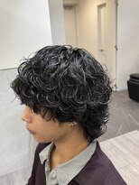 ビカムメンズヘアー 栄店(become men's hair)&nbsp;波巻きマッシュウルフ