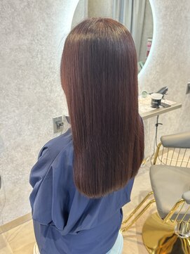 モアナ バイ ラナ 甚目寺店(MoanA BY LANA) 大人かわいい/ボブ/美髪/艶髪/ミルクティーベージュ/縮毛矯正