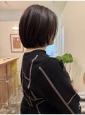 〈浅草 半個室〉コロンとまとまるボブ