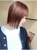 ブラッドオレンジ × ボブ